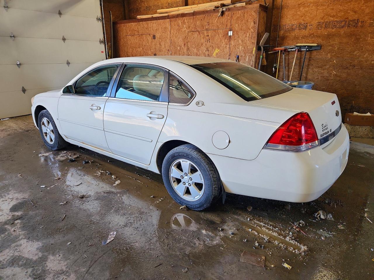 2008 Chevrolet Impala Lt White vin: 2G1WT55N189224987