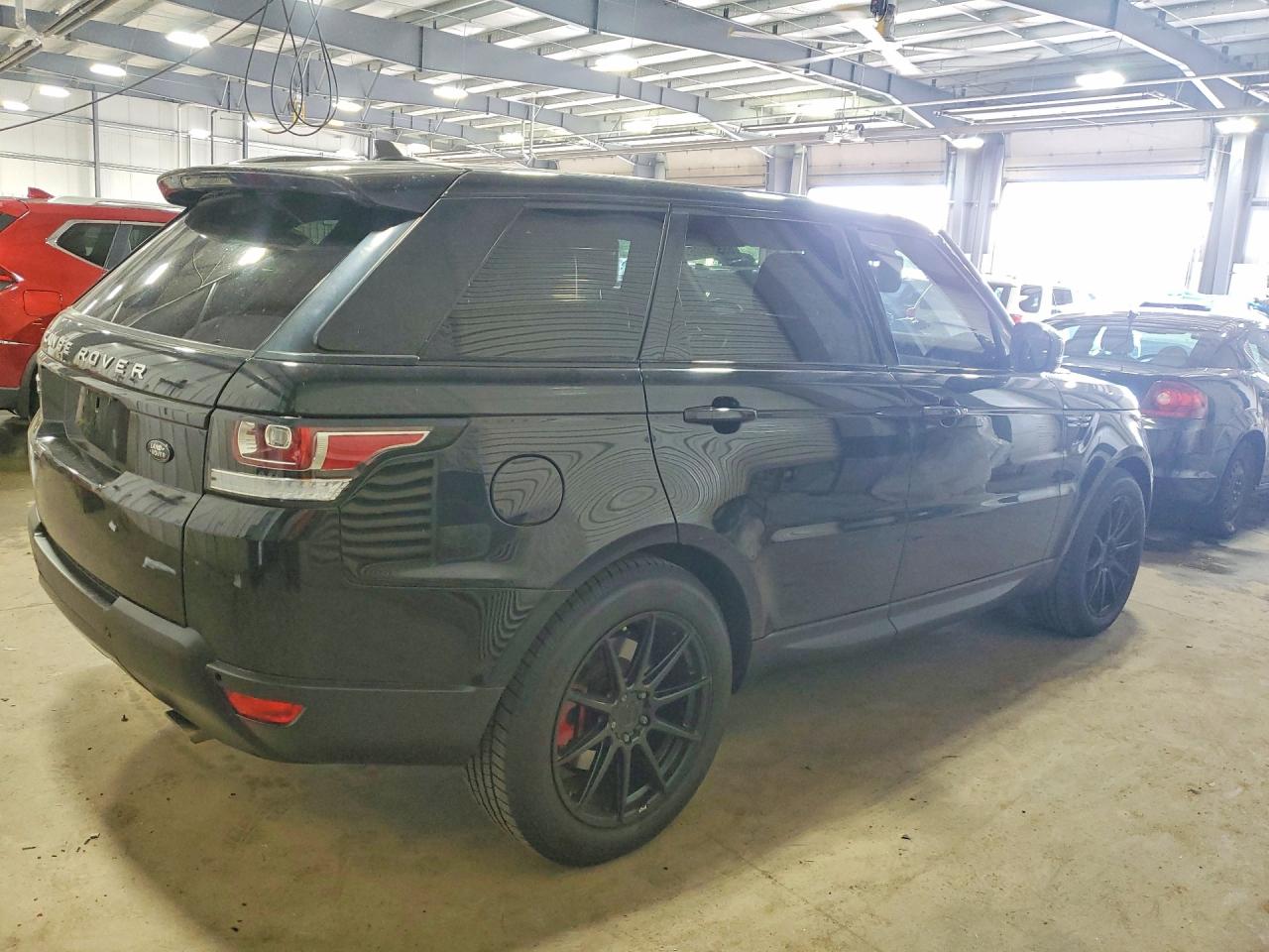 2015 Land Rover Range Rover Sport Hse Black vin: SALWR2VFXFA626577
