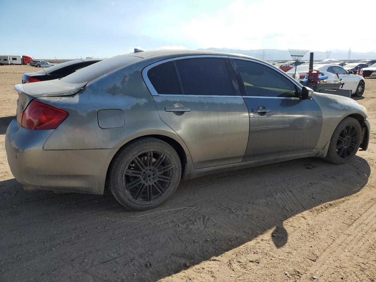 2011 Infiniti G37 Серый vin: JN1CV6AR1BM412831