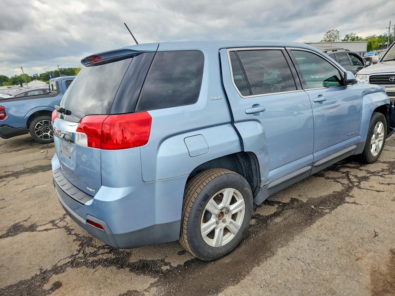 2014 Gmc Terrain Sle Blue vin: 2GKFLVEK0E6328160