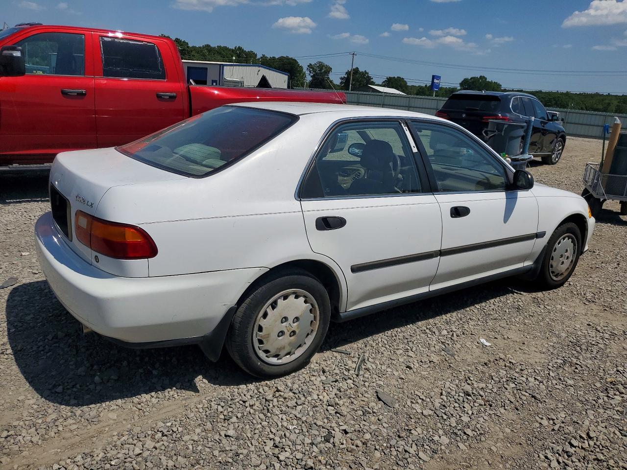 1994 Honda Civic Lx White vin: 1HGEG8656RL019765