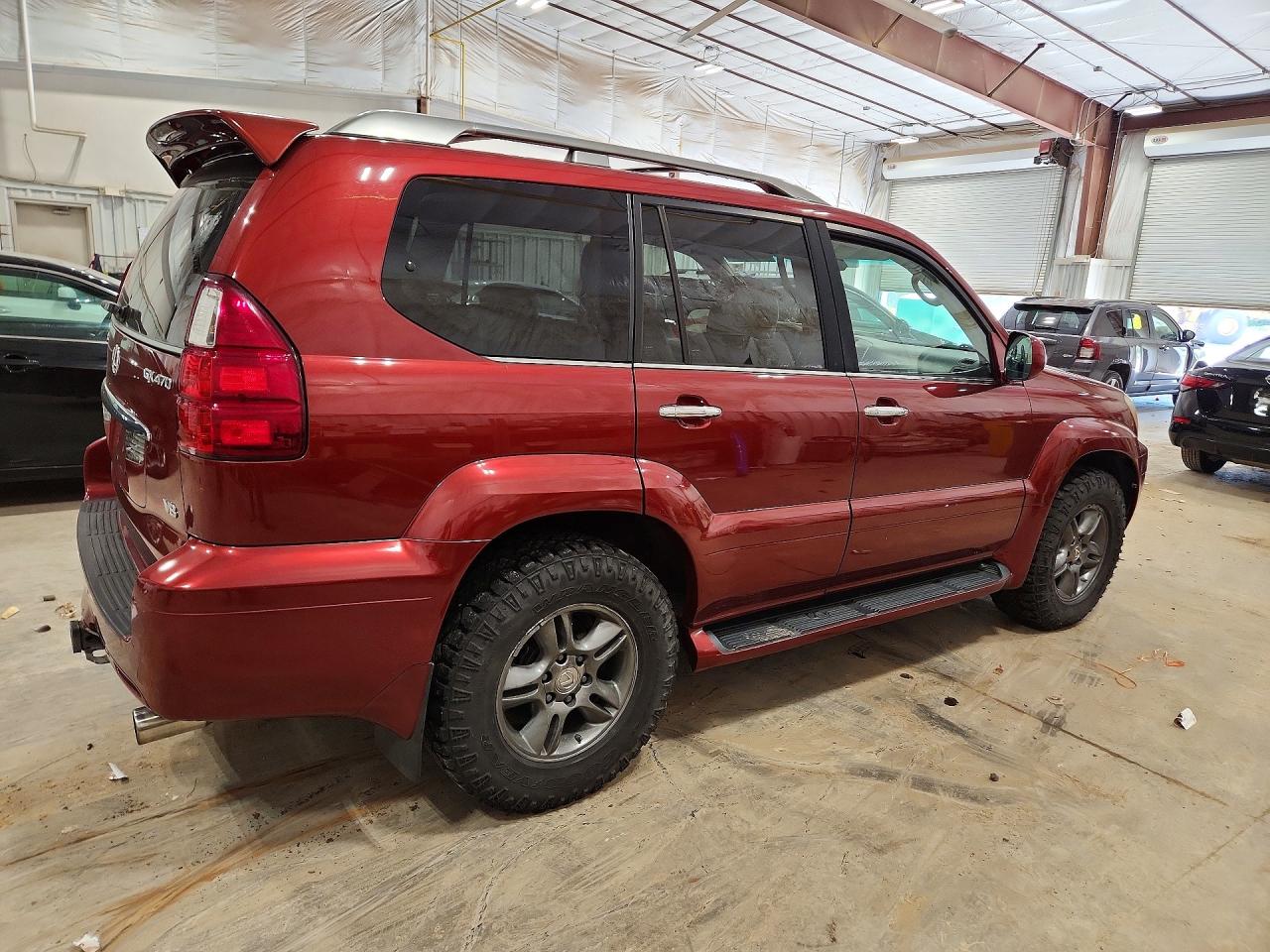 2008 Lexus Gx 470 Red vin: JTJBT20X480168788