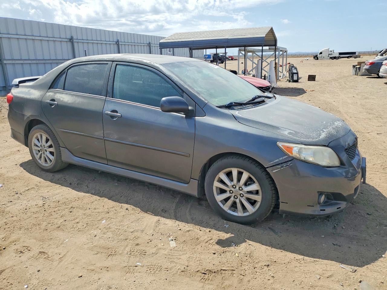2010 Toyota Corolla S Синий vin: 2T1BU4EE6AC515164