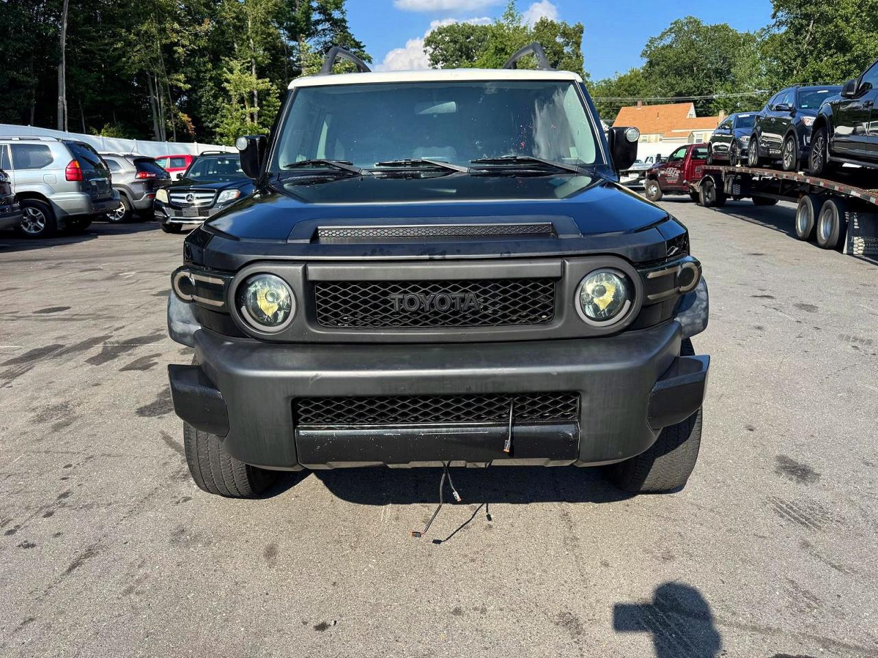 2008 Toyota Fj Cruiser Base Black vin: JTEZU11F88K003535