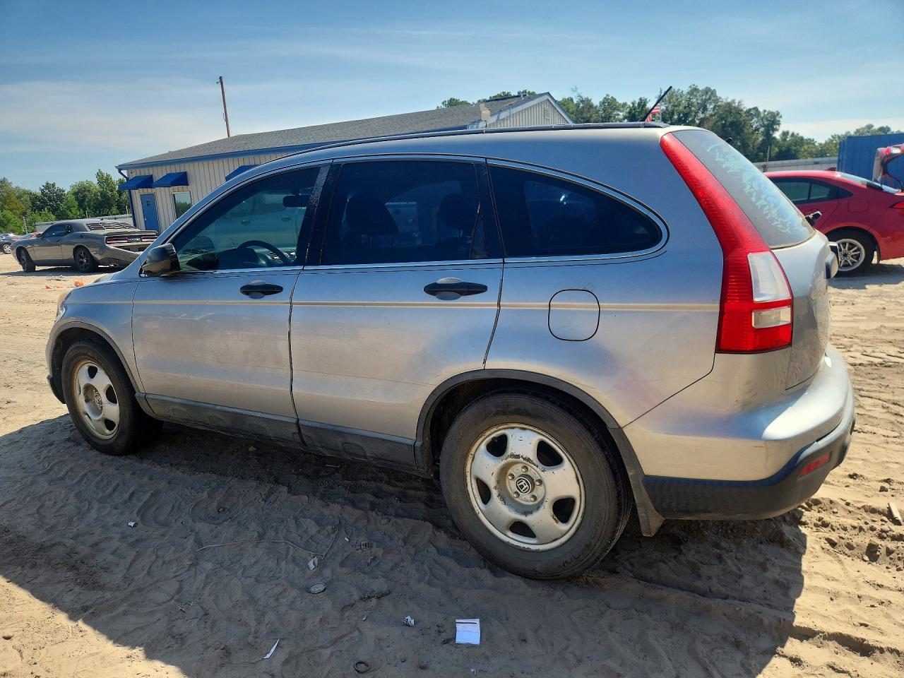 2008 Honda Cr-v Lx Gray vin: 3CZRE38348G702767