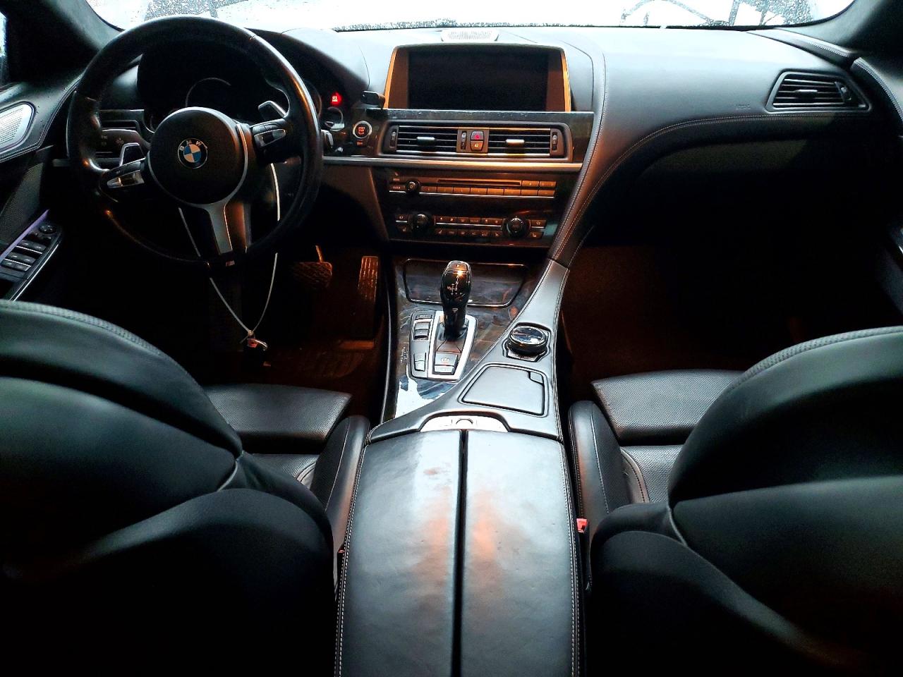 2015 Bmw 650 I Gran Coupe Черный vin: WBA6B2C51FGB99227