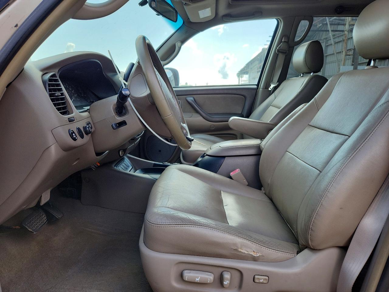2007 Toyota Sequoia Sr5 Beige vin: 5TDBT44A47S290647