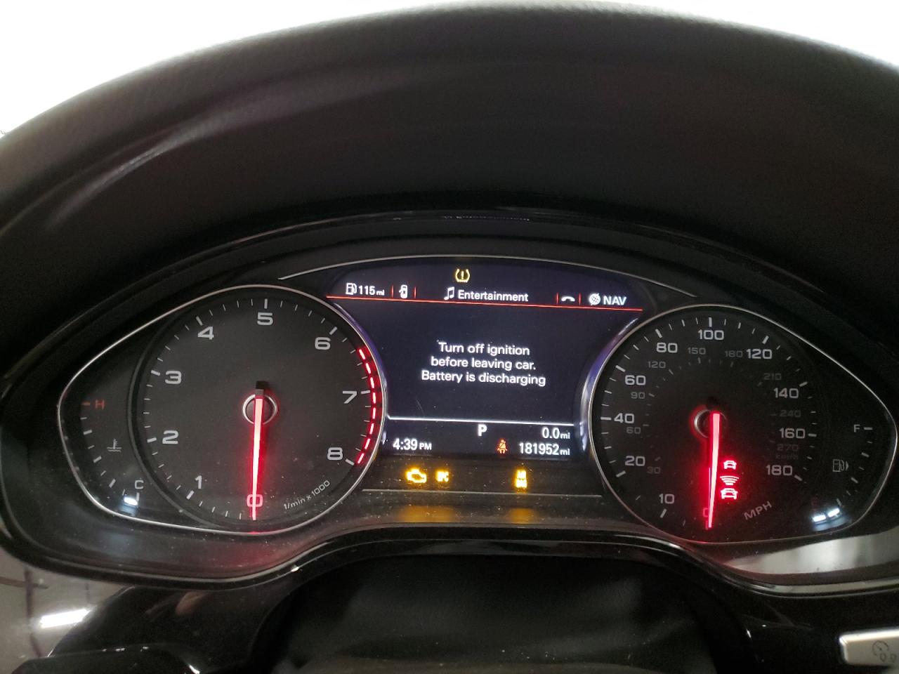 2015 Audi A8 L Quattro Blue vin: WAU3GAFD3FN005842