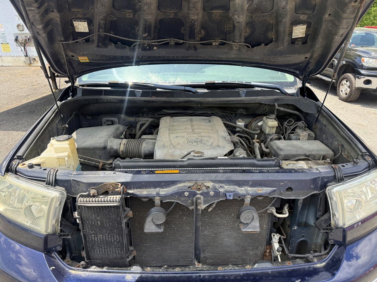 2007 Toyota Tundra Crewmax Sr5 Blue vin: 5TBDV54167S462078