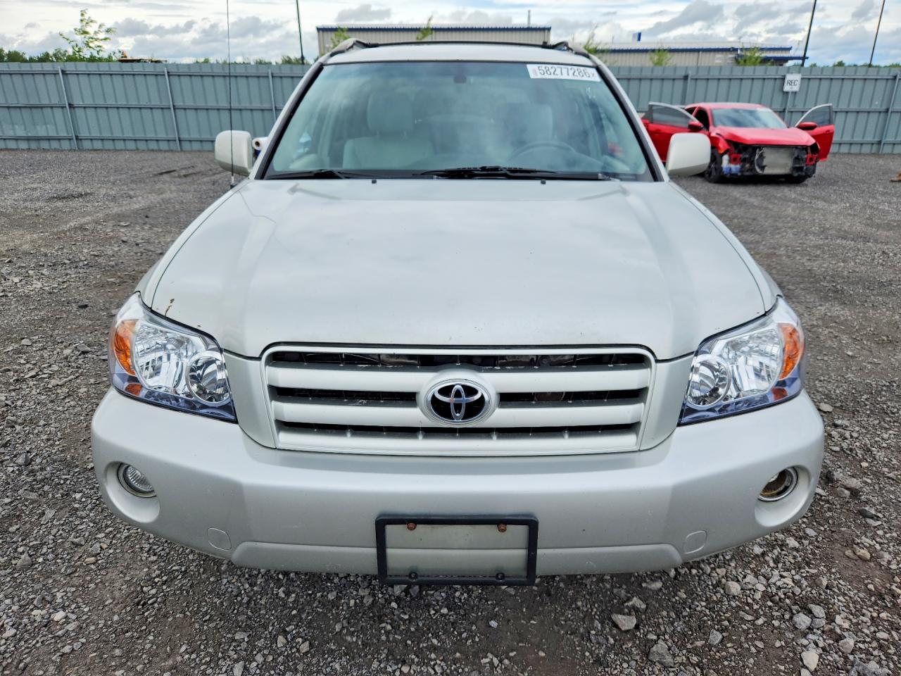 2006 Toyota Highlander Limited Silver vin: JTEHP21A360168690