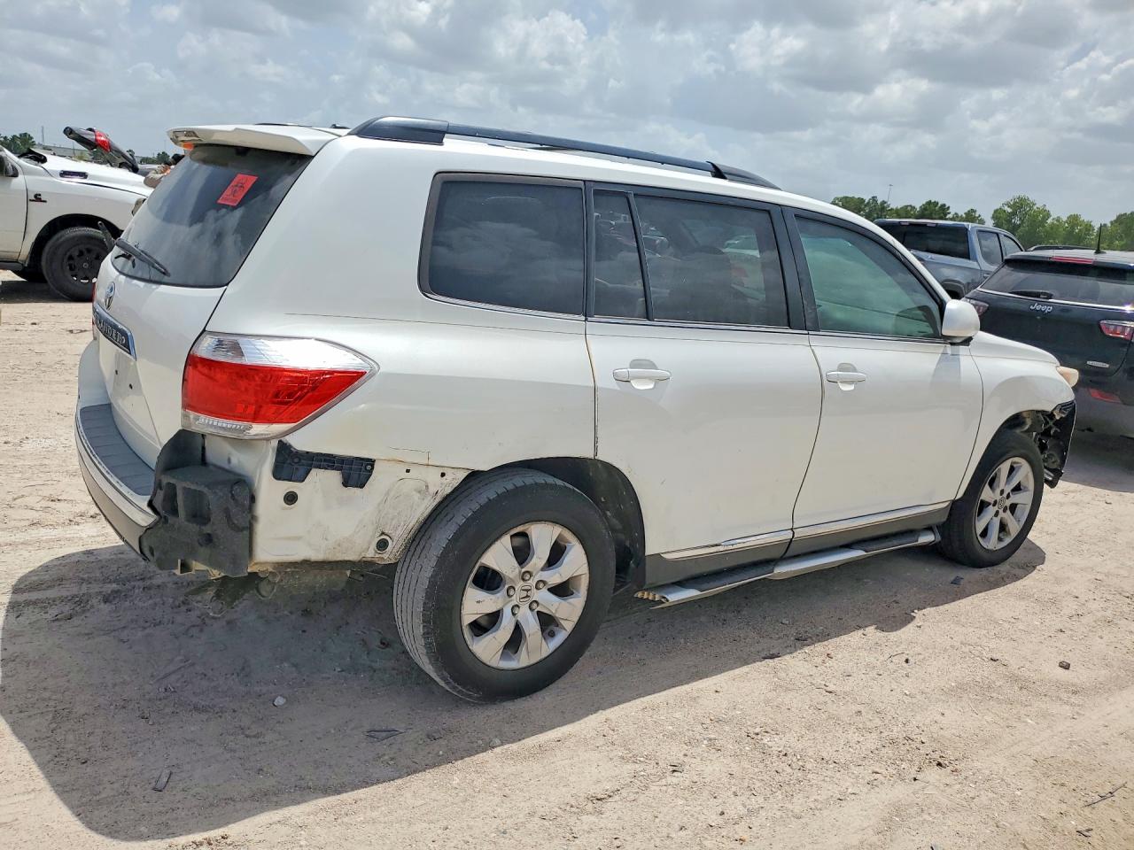 2012 Toyota Highlander Se White vin: 5TDZK3EH2CS069310