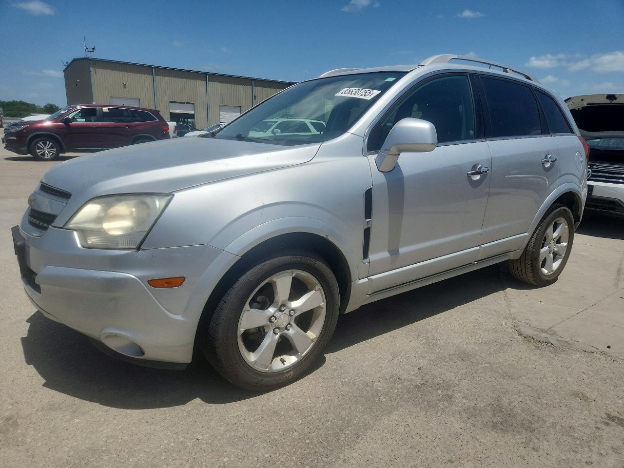 2014 Chevrolet Captiva Lt Silver vin: 3GNAL3EK1ES645996