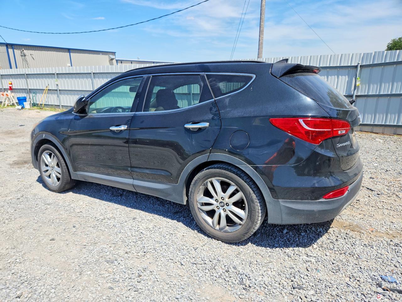 2013 Hyundai Santa Fe Sport 2.0t Black vin: 5XYZU3LA0DG082846