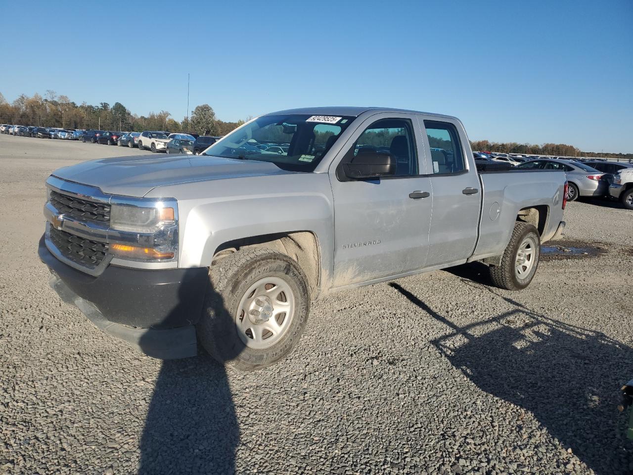 2016 Chevrolet Silverado C1500 Silver vin: 1GCRCNEC2GZ235388