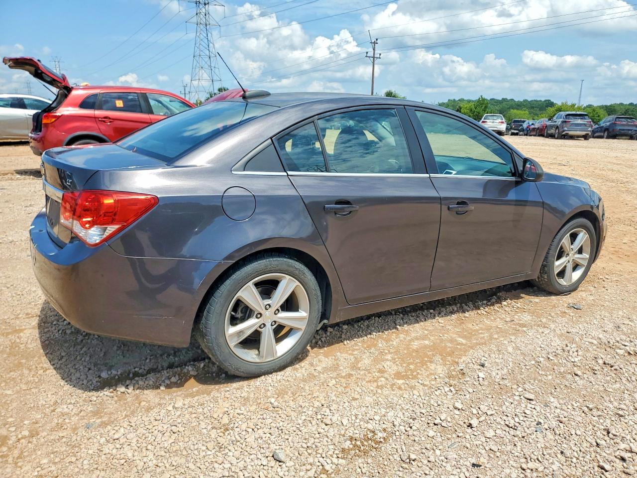 2015 Chevrolet Cruze Lt Серый vin: 1G1PE5SBXF7142361