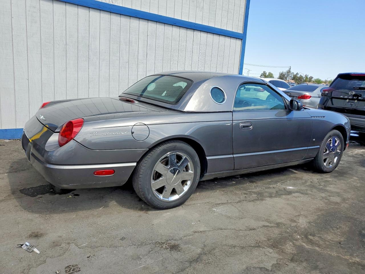 2003 Ford Thunderbird Серый vin: 1FAHP60A73Y112901