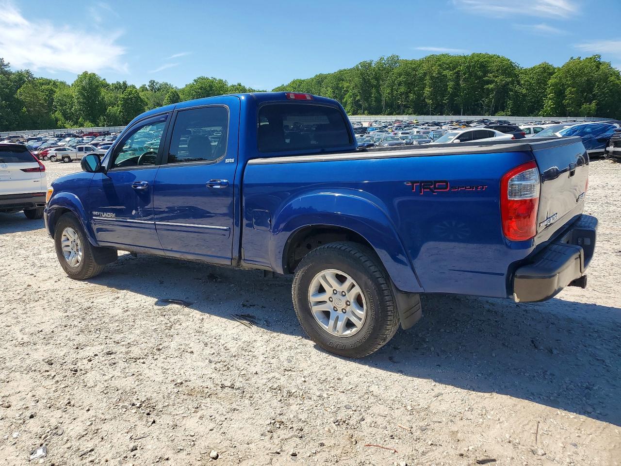 2006 Toyota Tundra Double Cab Sr5 Синий vin: 5TBDT44176S514624