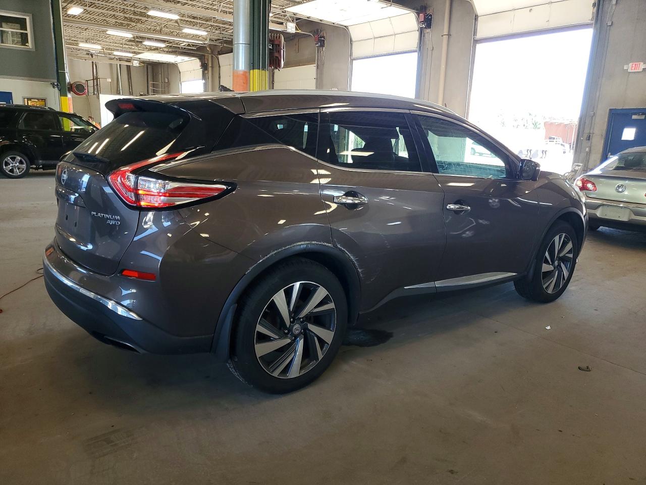 2015 Nissan Murano Platinum Brown vin: 5N1AZ2MH3FN216986