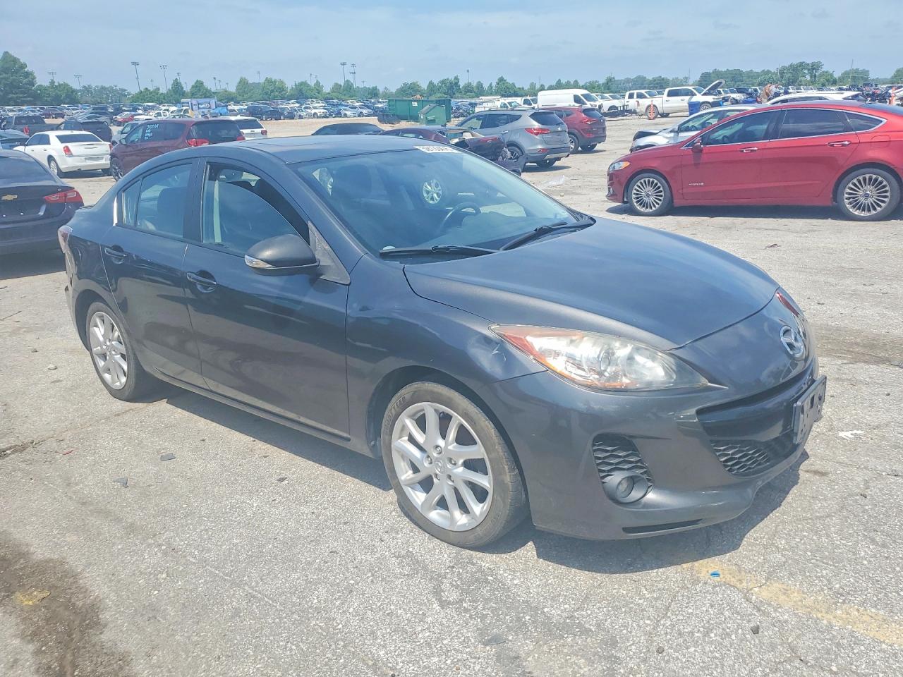 2012 Mazda 3 S Gray vin: JM1BL1W50C1675578