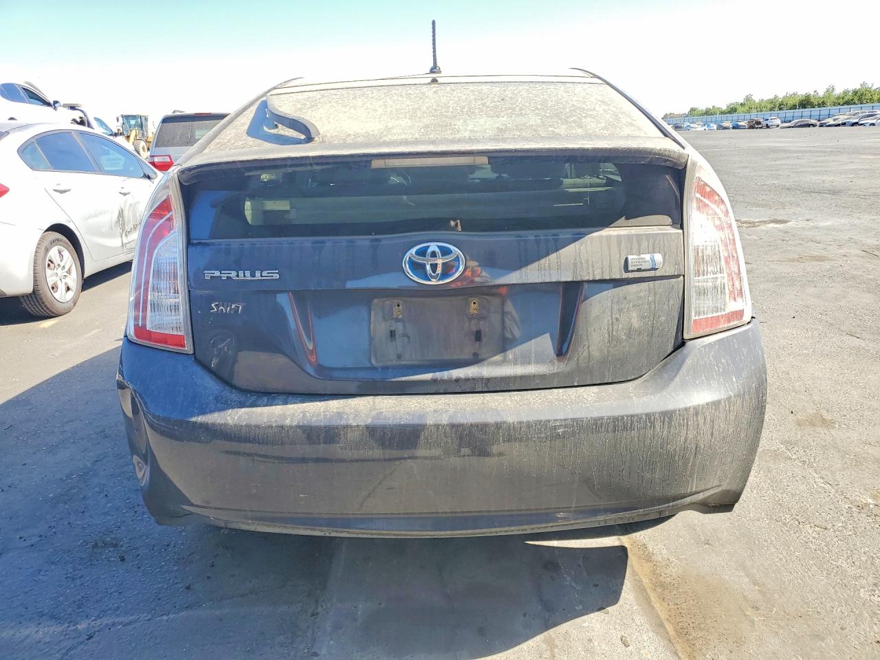 2013 Toyota Prius Two Gray vin: JTDKN3DU9D5575599
