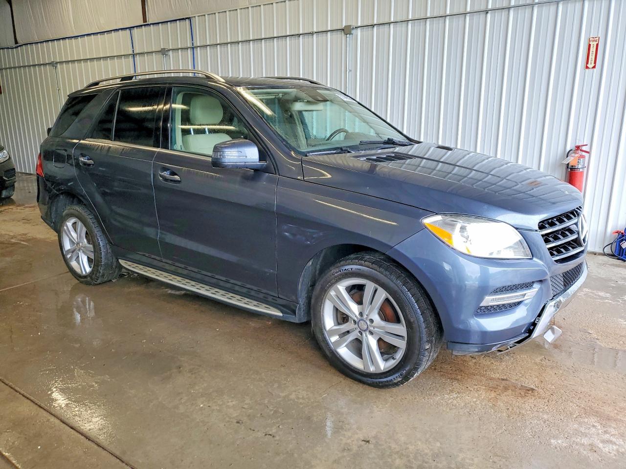 2014 Mercedes-benz Ml 350 Bluetec Blue vin: 4JGDA2EB1EA333423