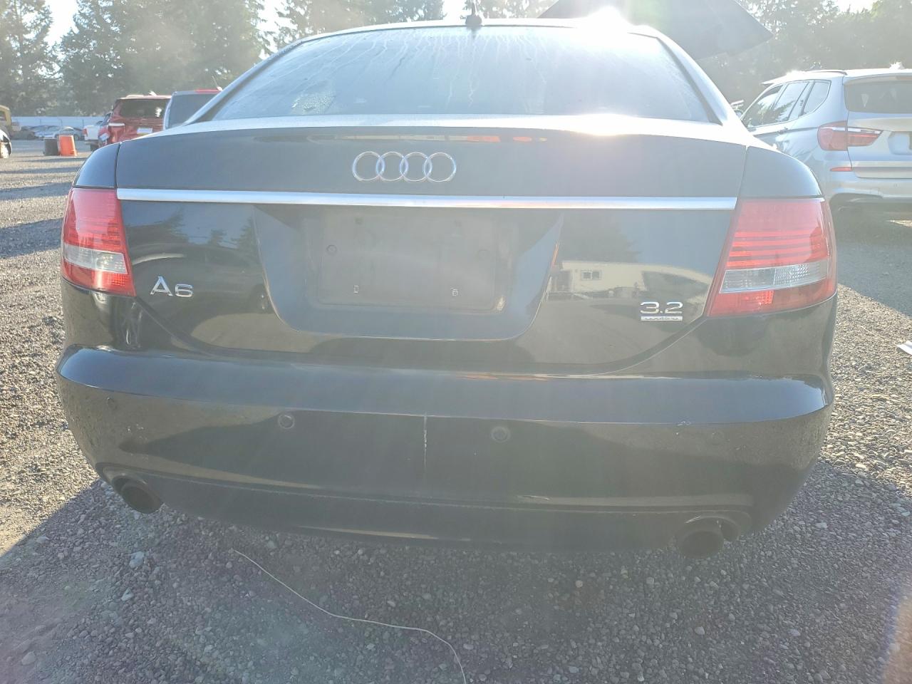 2008 Audi A6 3.2 Quattro Black vin: WAUDH74FX8N010581