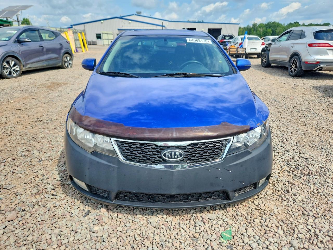 2011 Kia Forte5 Sx Blue vin: KNAFW5A38B5372946