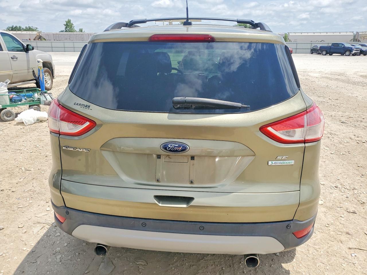 2013 Ford Escape Se Green vin: 1FMCU0GX7DUD10046