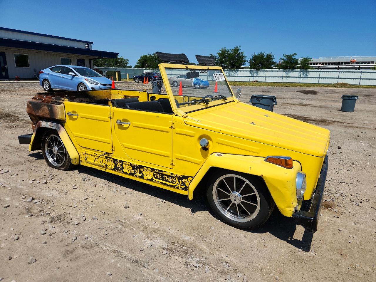 1974 Volkswagen Thing Yellow vin: 1842542739