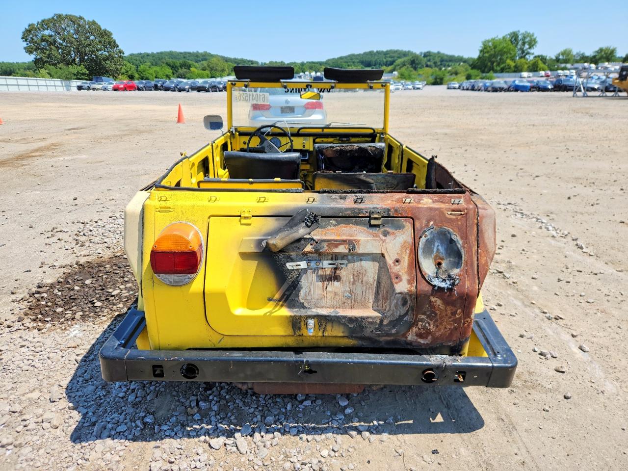 1974 Volkswagen Thing Yellow vin: 1842542739