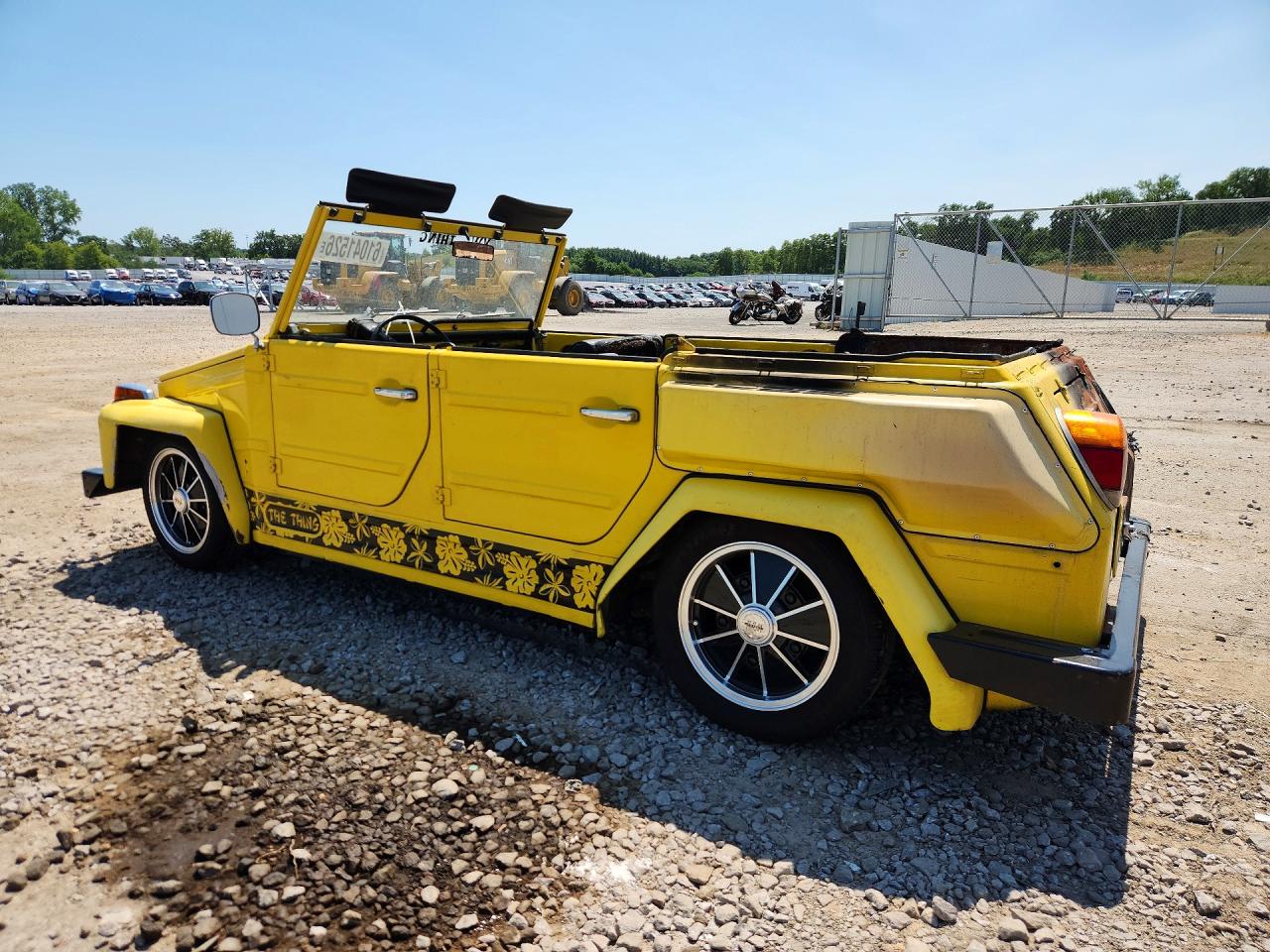 1974 Volkswagen Thing Yellow vin: 1842542739