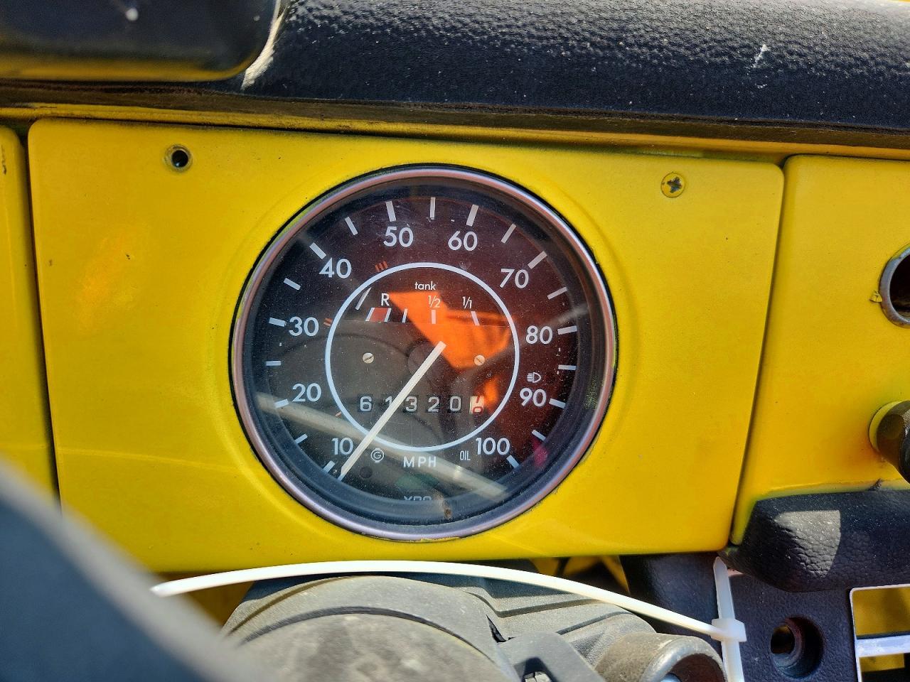1974 Volkswagen Thing Yellow vin: 1842542739