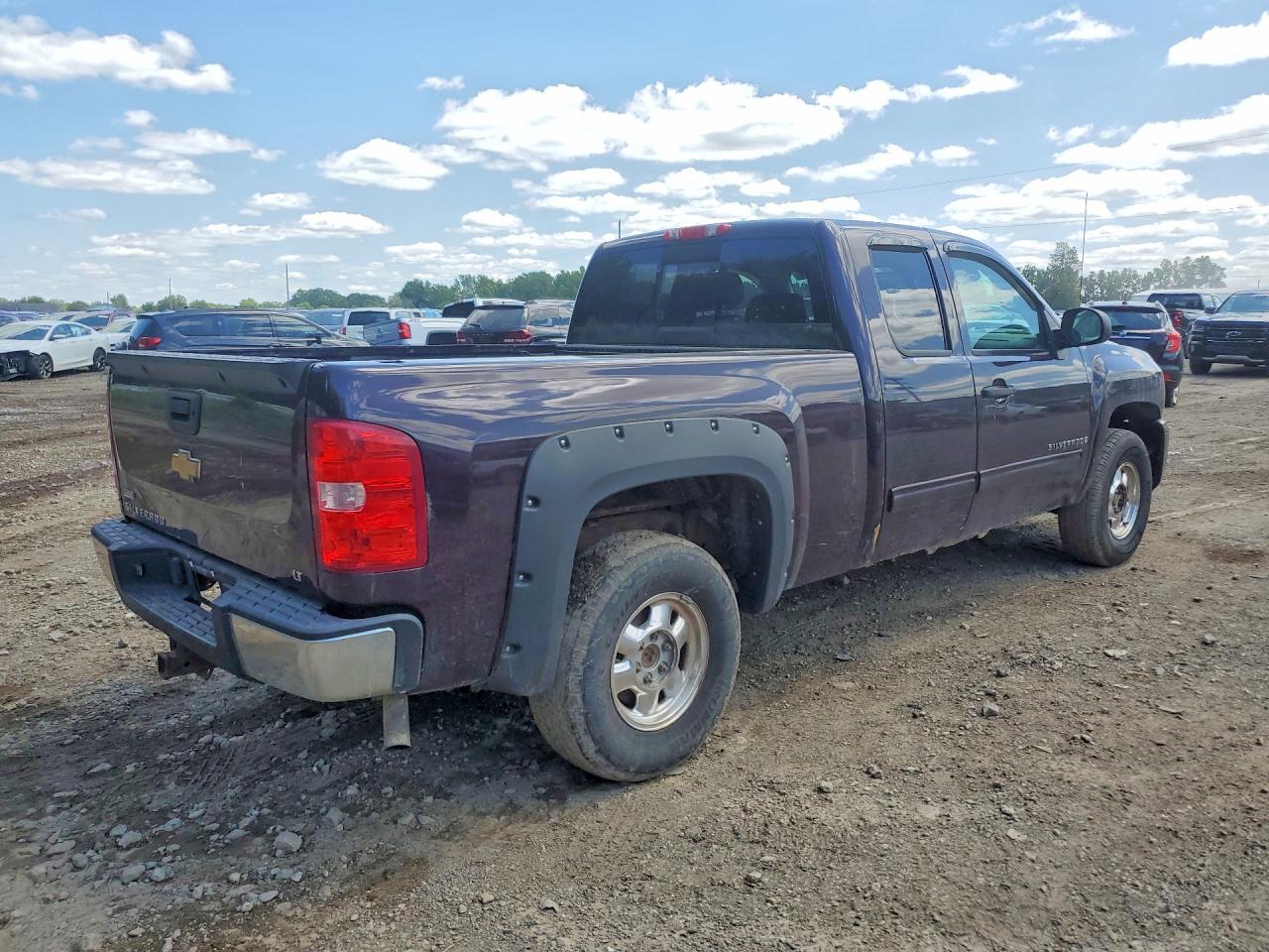 2009 Chevrolet Silverado K1500 Lt Темно-бордовый vin: 1GCEK29039Z184695