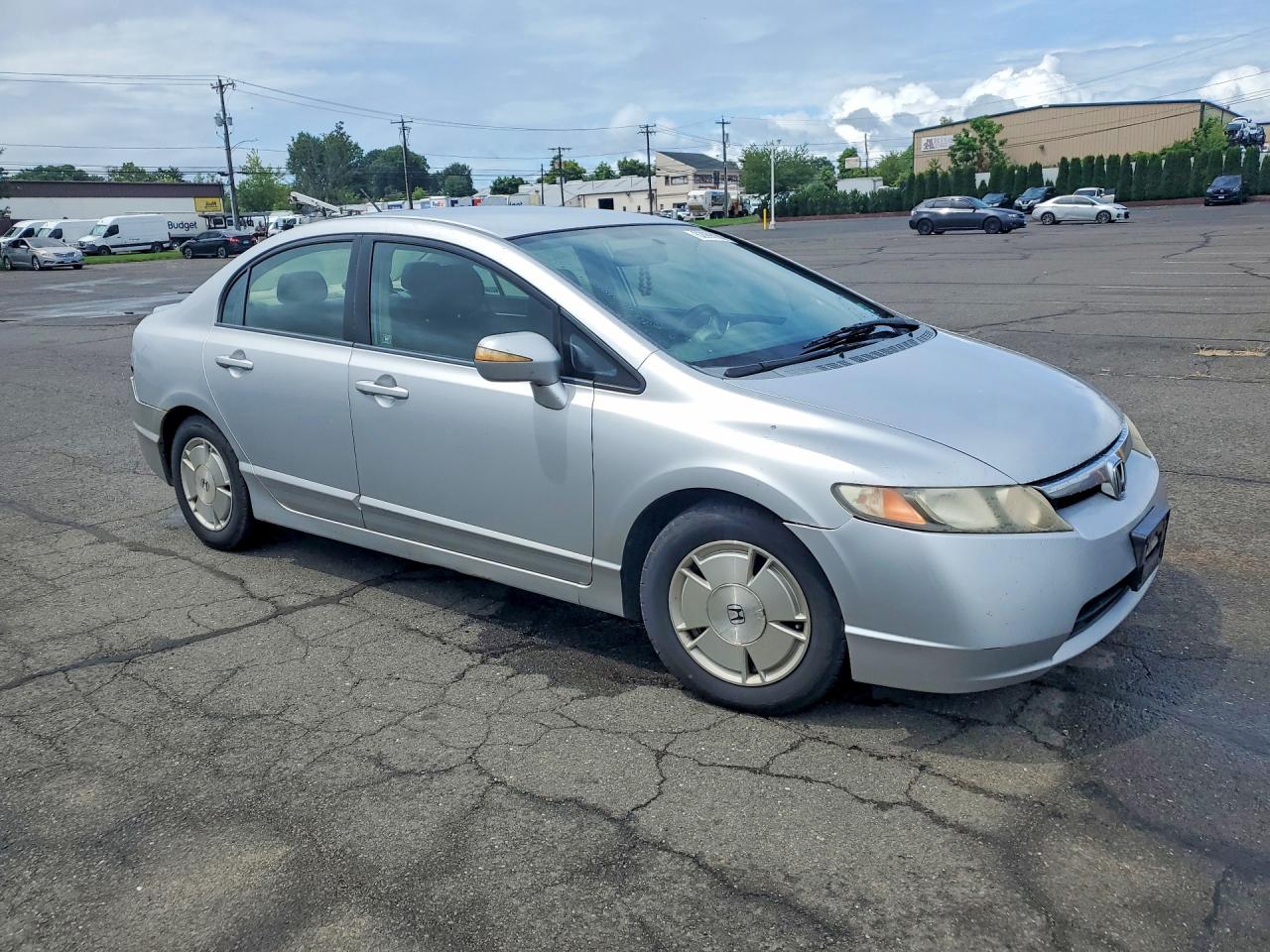 2007 Honda Civic Hybrid Silver vin: JHMFA36267S025919