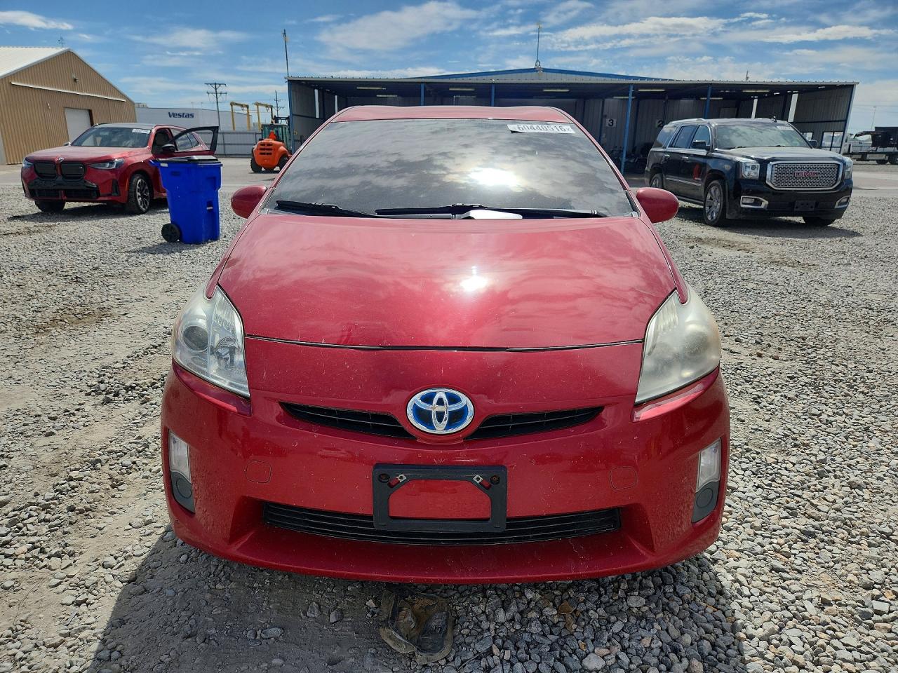 2011 Toyota Prius Four Red vin: JTDKN3DU1B0251914