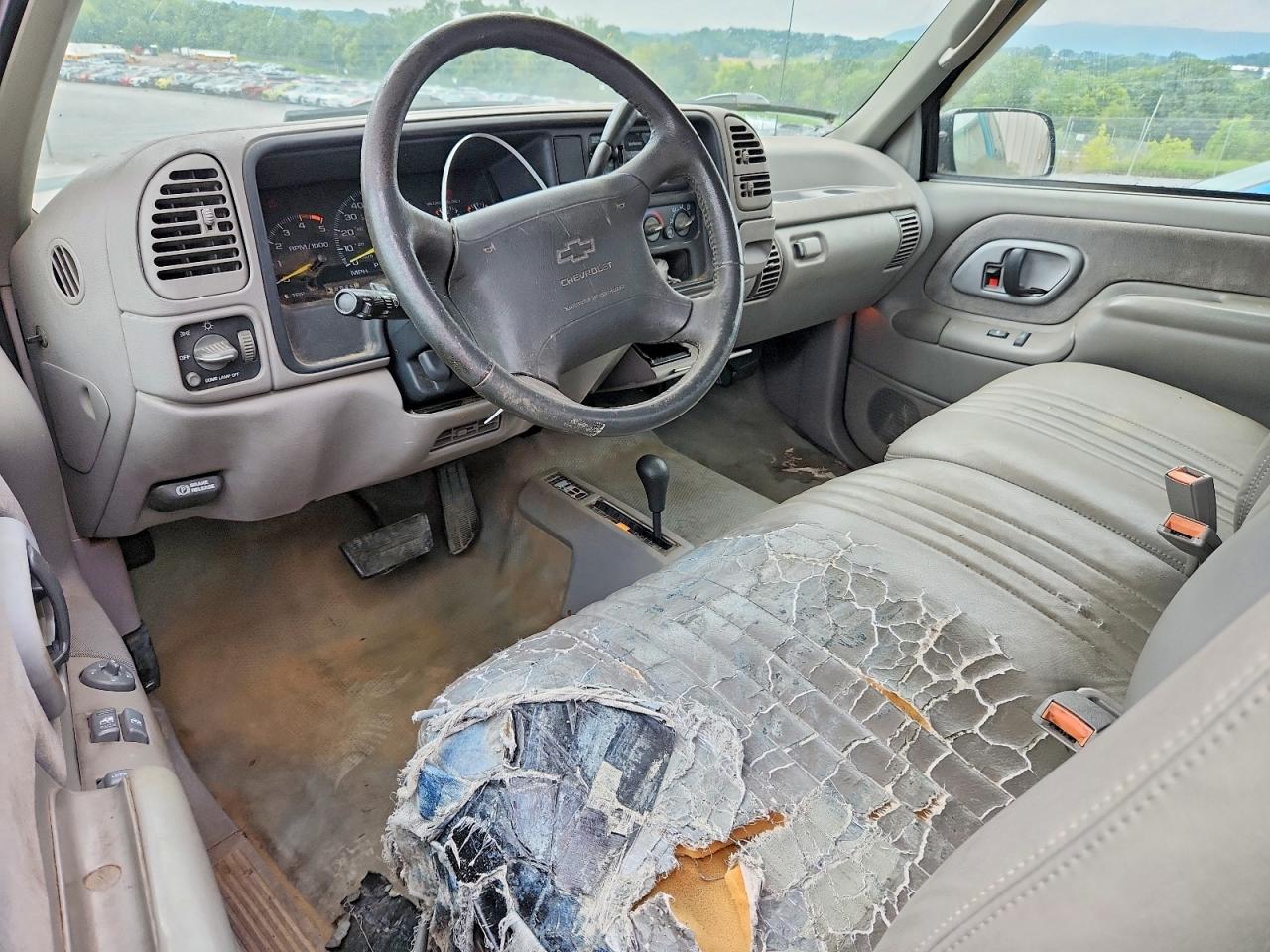 1995 Chevrolet Gmt-400 K1500 Green vin: 2GCEK19K0S1100438