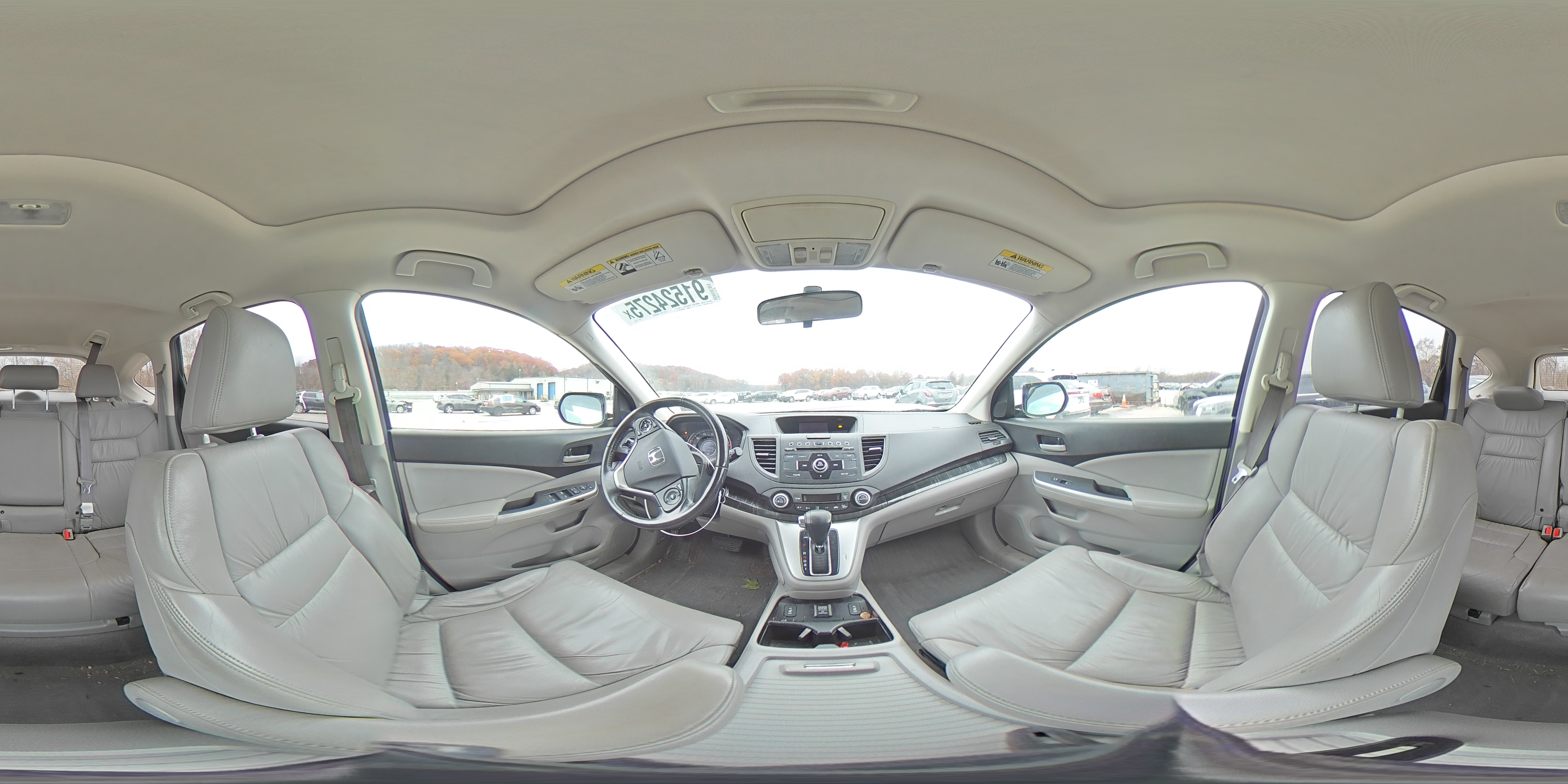 2012 Honda Cr-v Exl Gray vin: 2HKRM4H72CH629030
