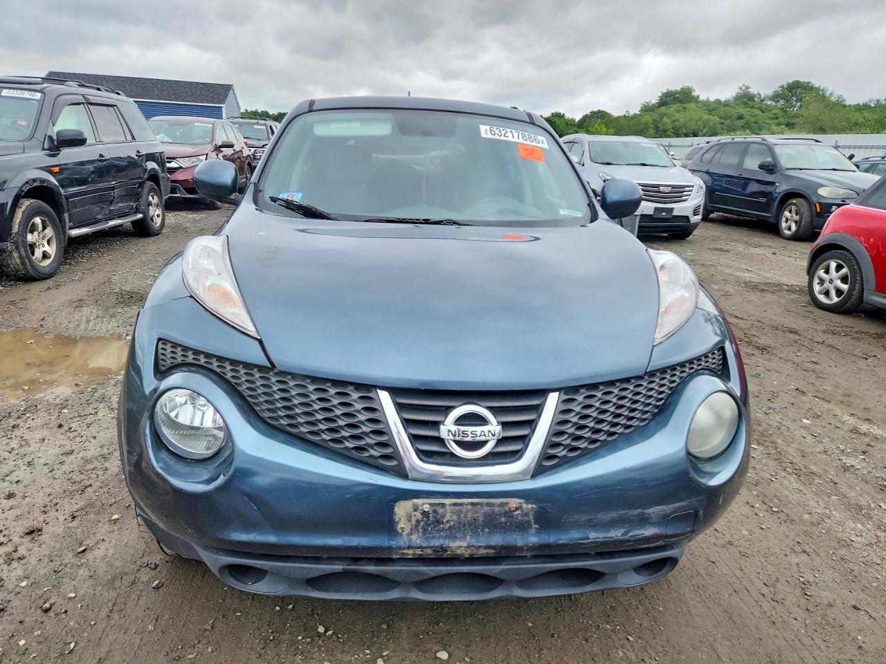 2011 Nissan Juke S Синий vin: JN8AF5MV6BT017428