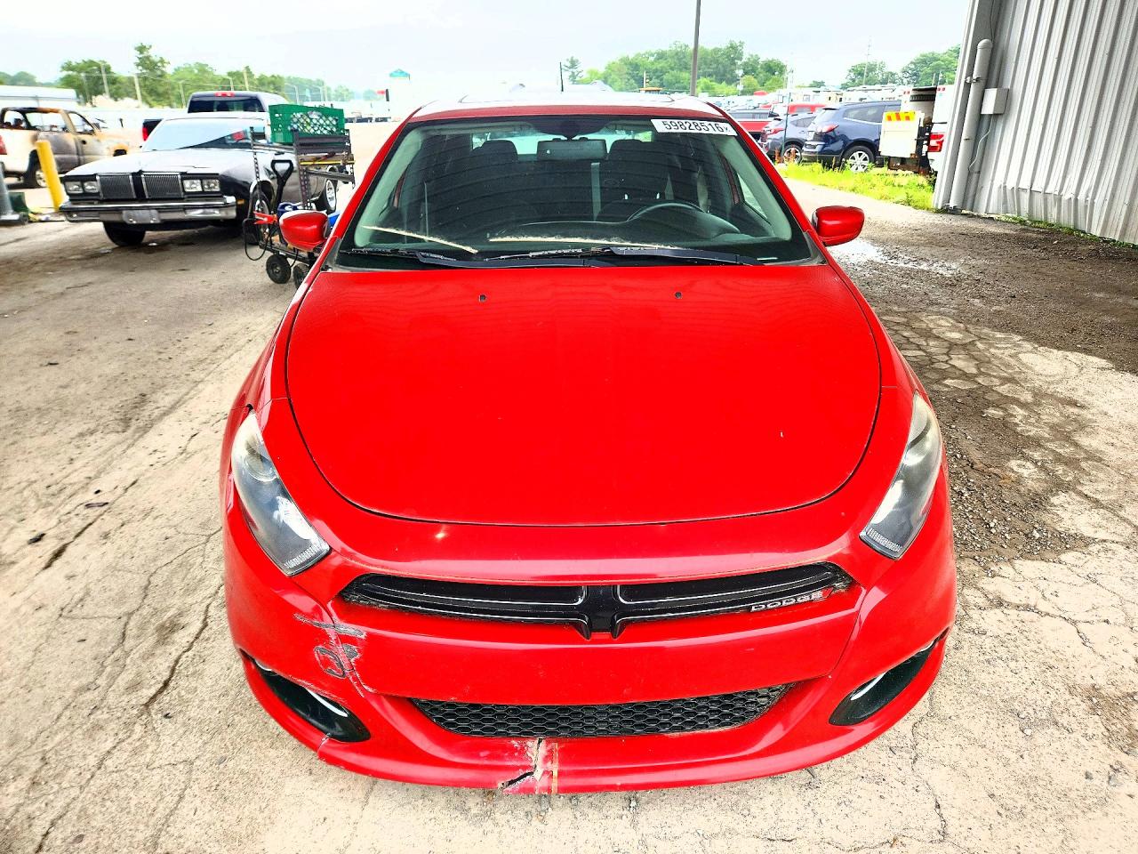 2013 Dodge Dart Sxt Red vin: 1C3CDFBA9DD339532