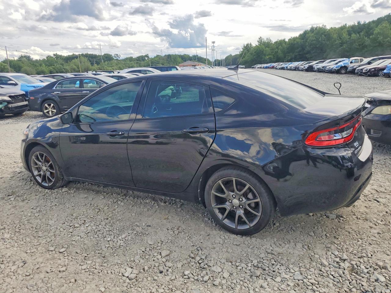 2013 Dodge Dart Sxt Black vin: 1C3CDFBH4DD158075