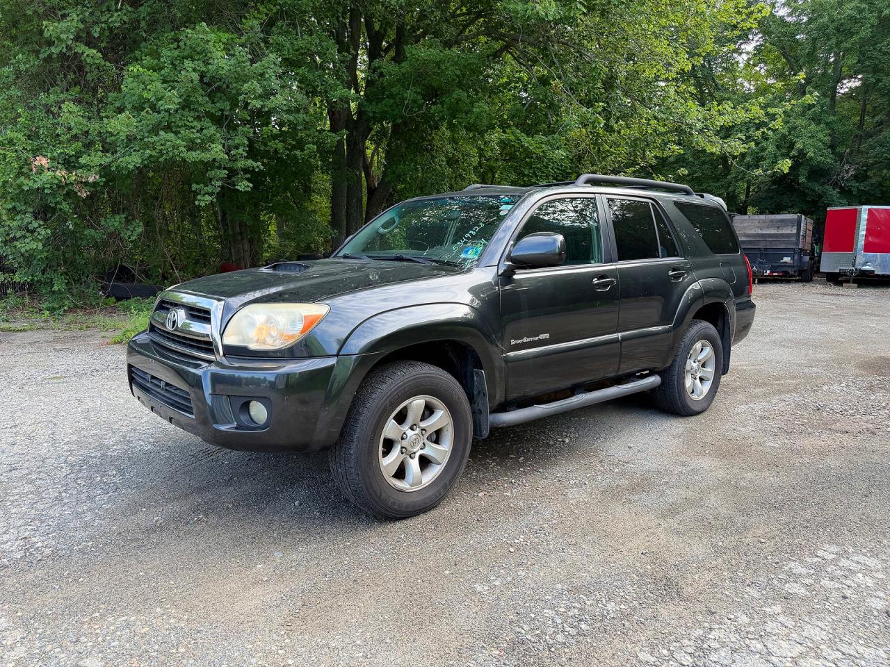 2008 Toyota 4runner Sport Edition Gray vin: JTEBT14R38K001153