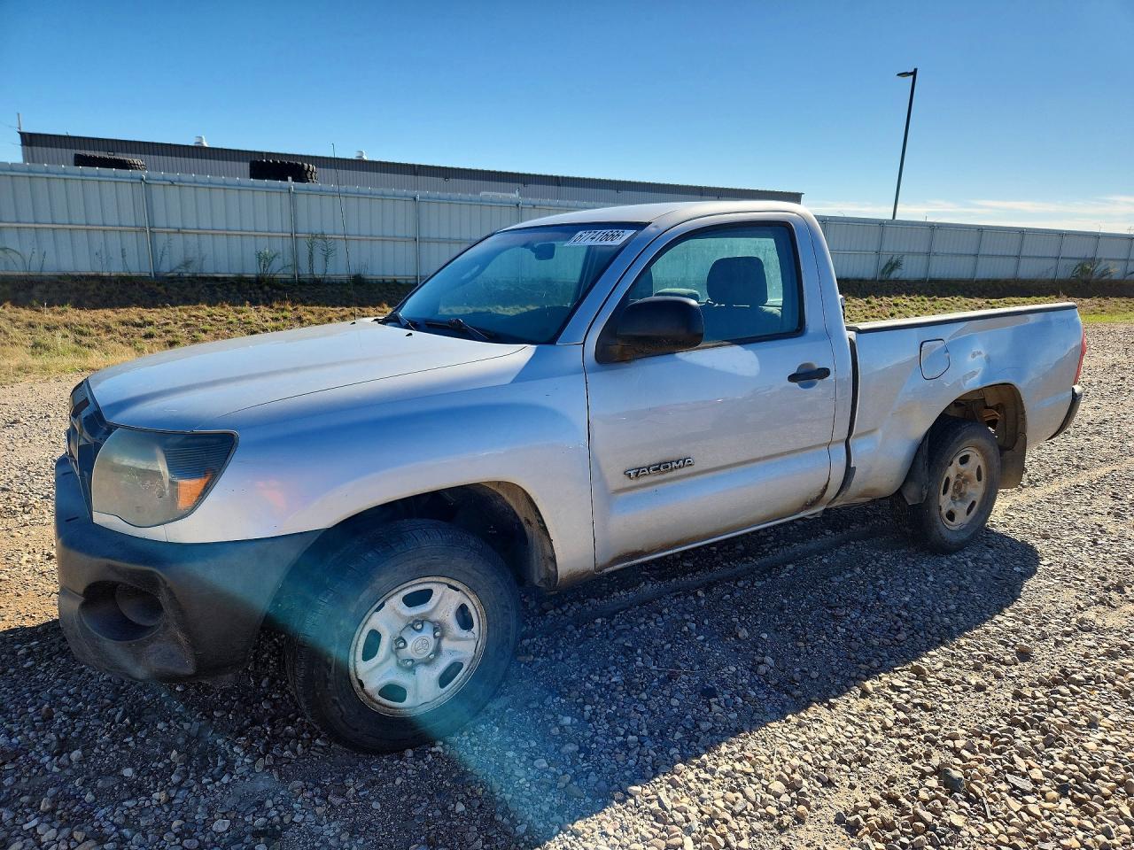 2008 Toyota Tacoma Base Silver vin: 5TENX22N38Z562802