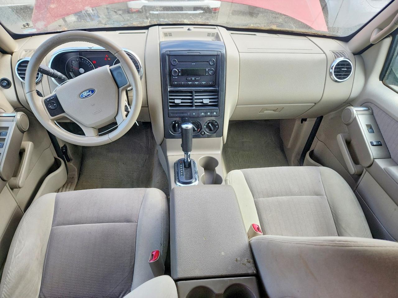 2007 Ford Explorer Xlt Red vin: 1FMEU73EX7UA82232