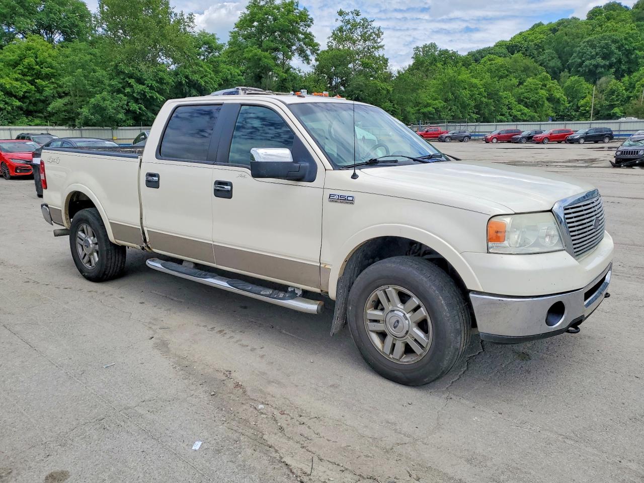 2008 Ford F150 Supercrew White vin: 1FTPW14V78FB19505