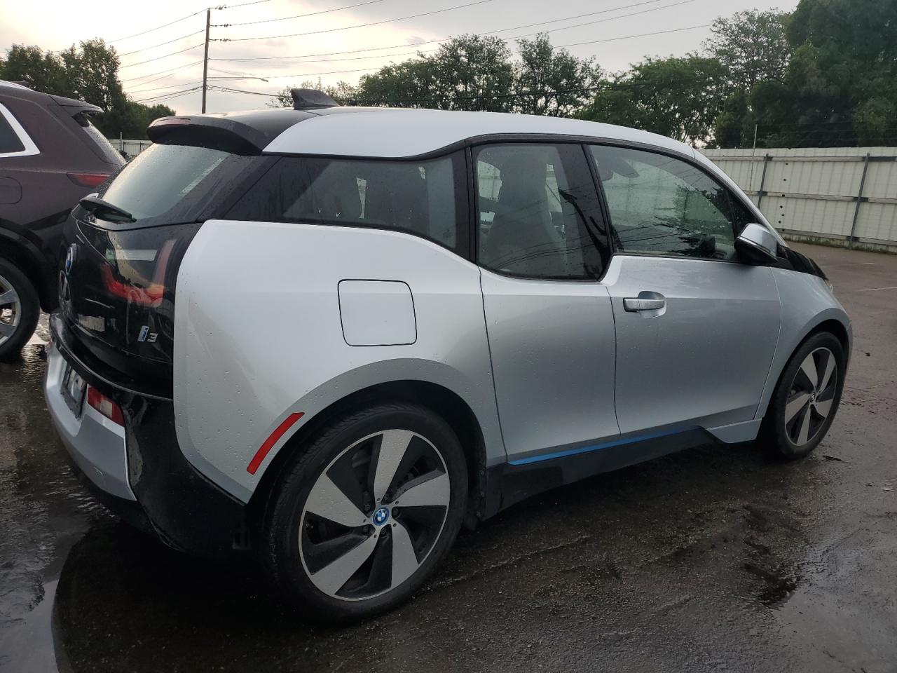 2014 Bmw I3 Bev   Silver vin: WBY1Z2C55EV283937