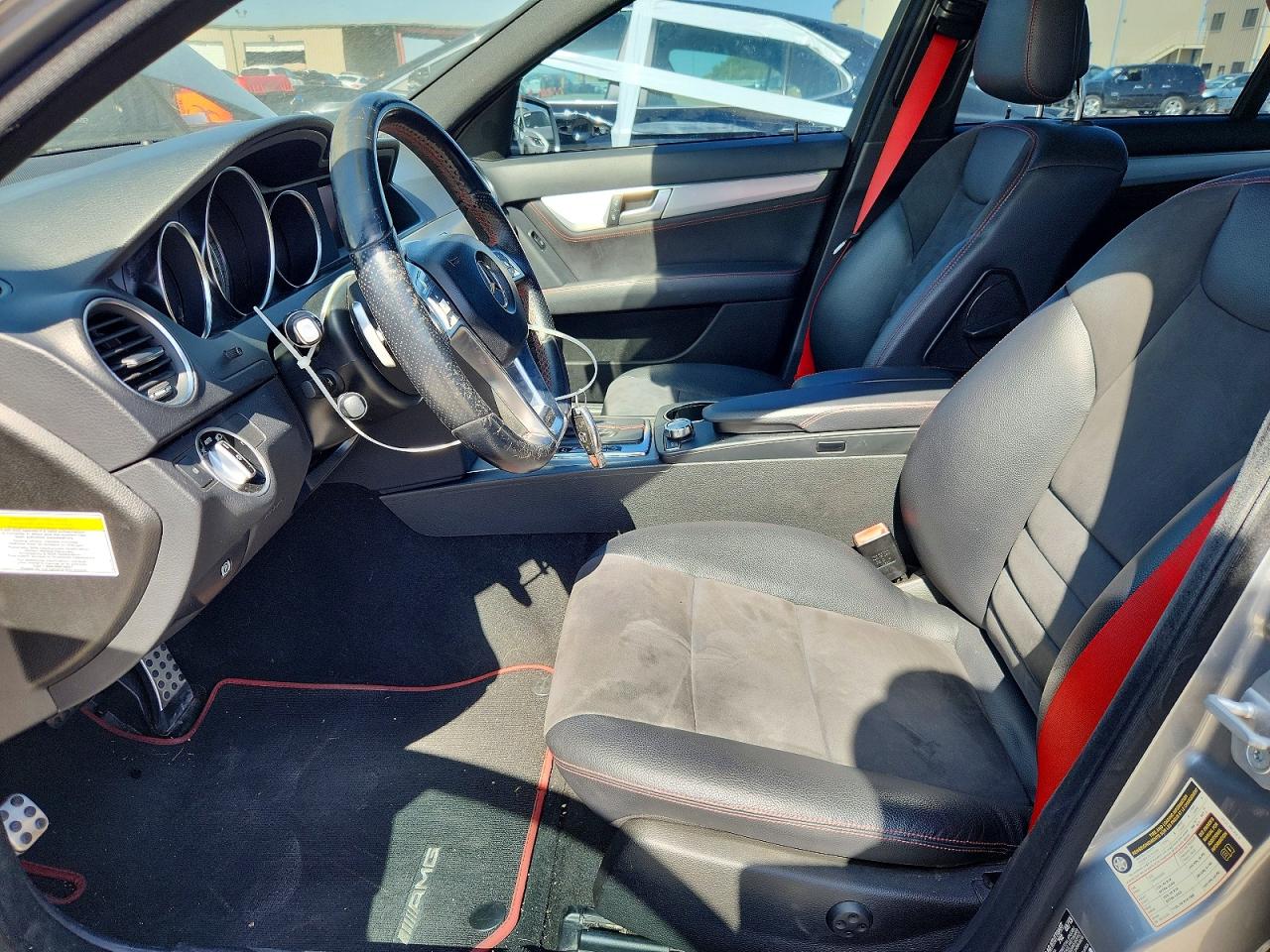2013 Mercedes-benz C 250 Gray vin: WDDGF4HB3DR285116
