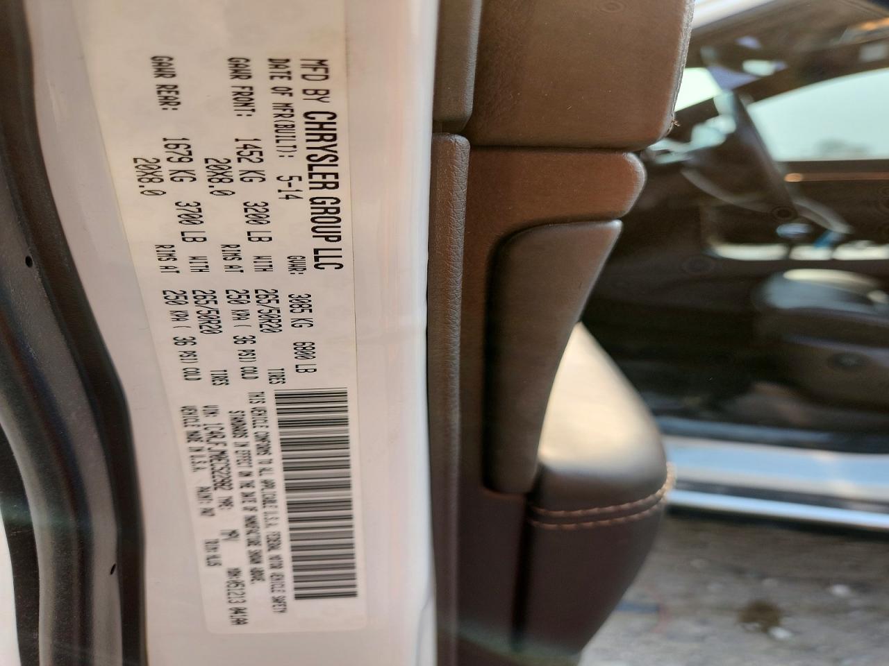 2014 Jeep Grand Cherokee Summit White vin: 1C4RJFJM0EC522982