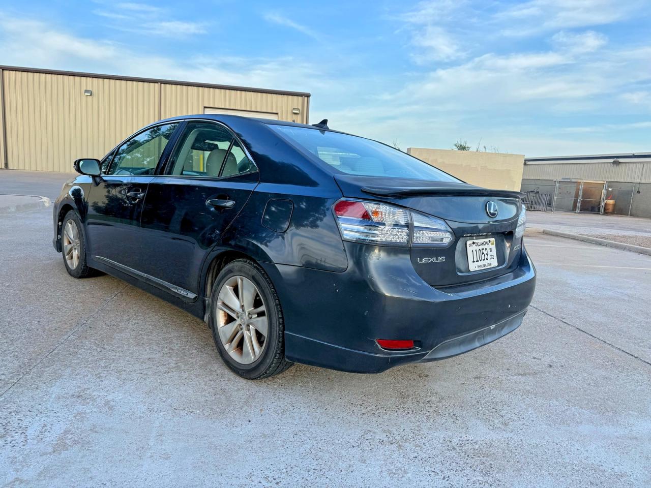 2010 Lexus Hs 250h Gray vin: JTHBB1BA2A2020172
