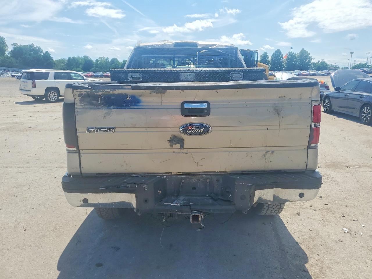 2009 Ford F150 Super Cab Beige vin: 1FTPX14V19FA98780