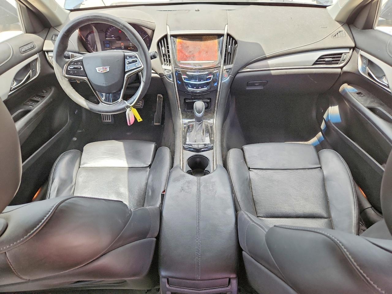 2015 Cadillac Ats Performance Blue vin: 1G6AJ5SX7F0121449